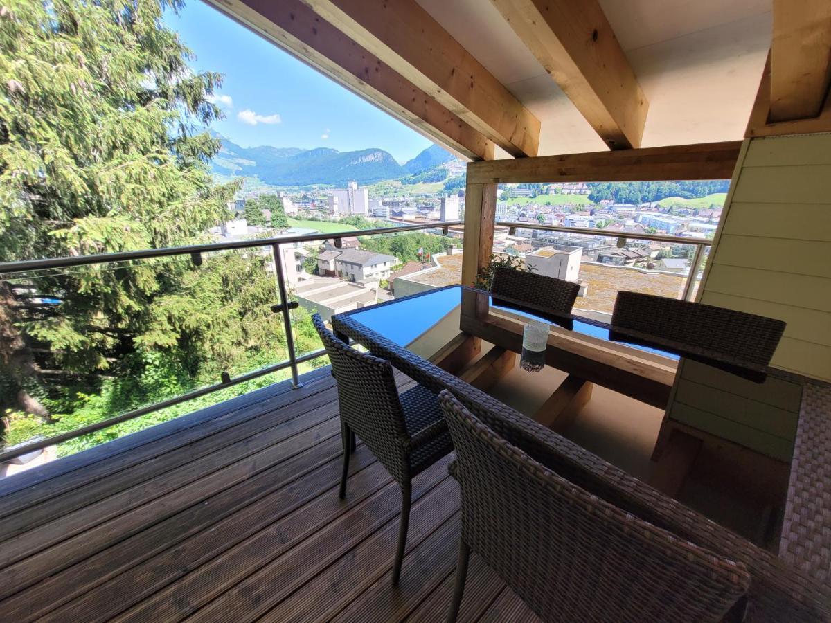 Ferienwohnung Bally Brunnen Buitenkant foto